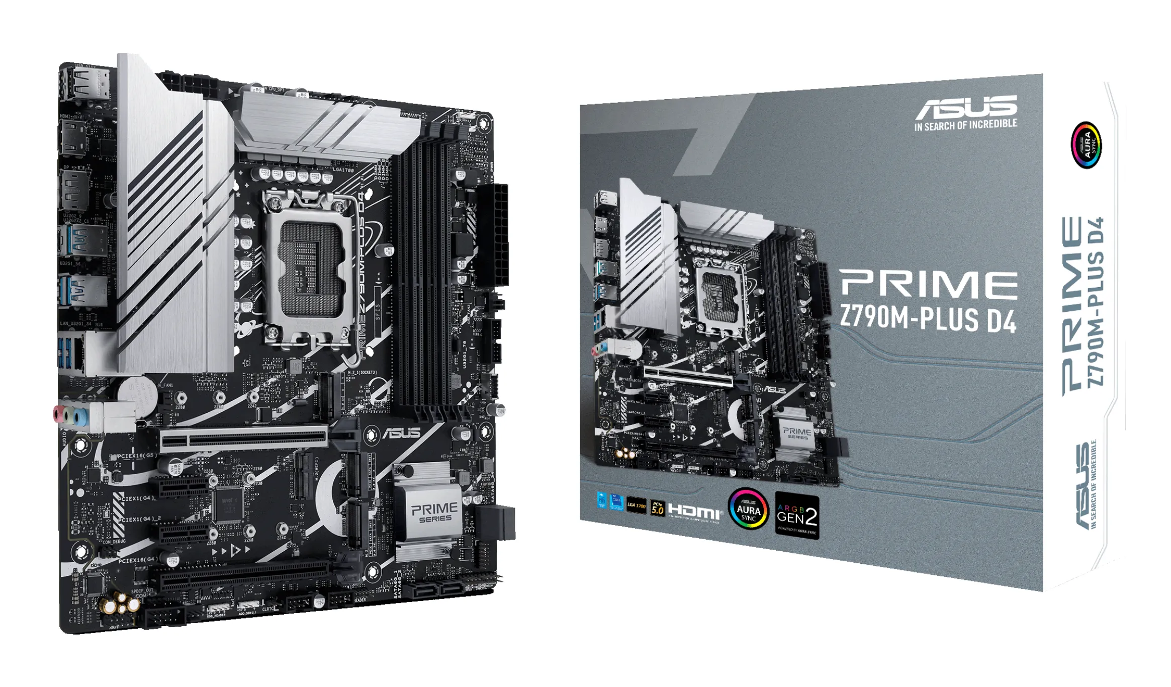 Asus PRIME Z790M-PLUS D4 mATX-emolevy