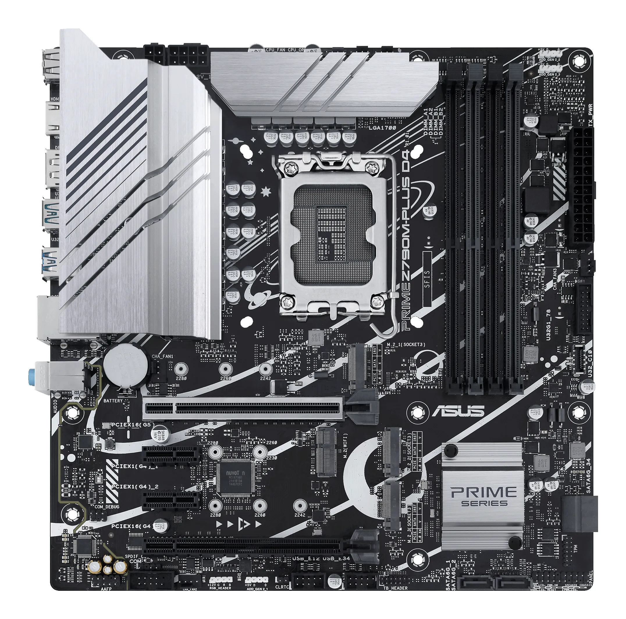Asus PRIME Z790M-PLUS D4 mATX-emolevy