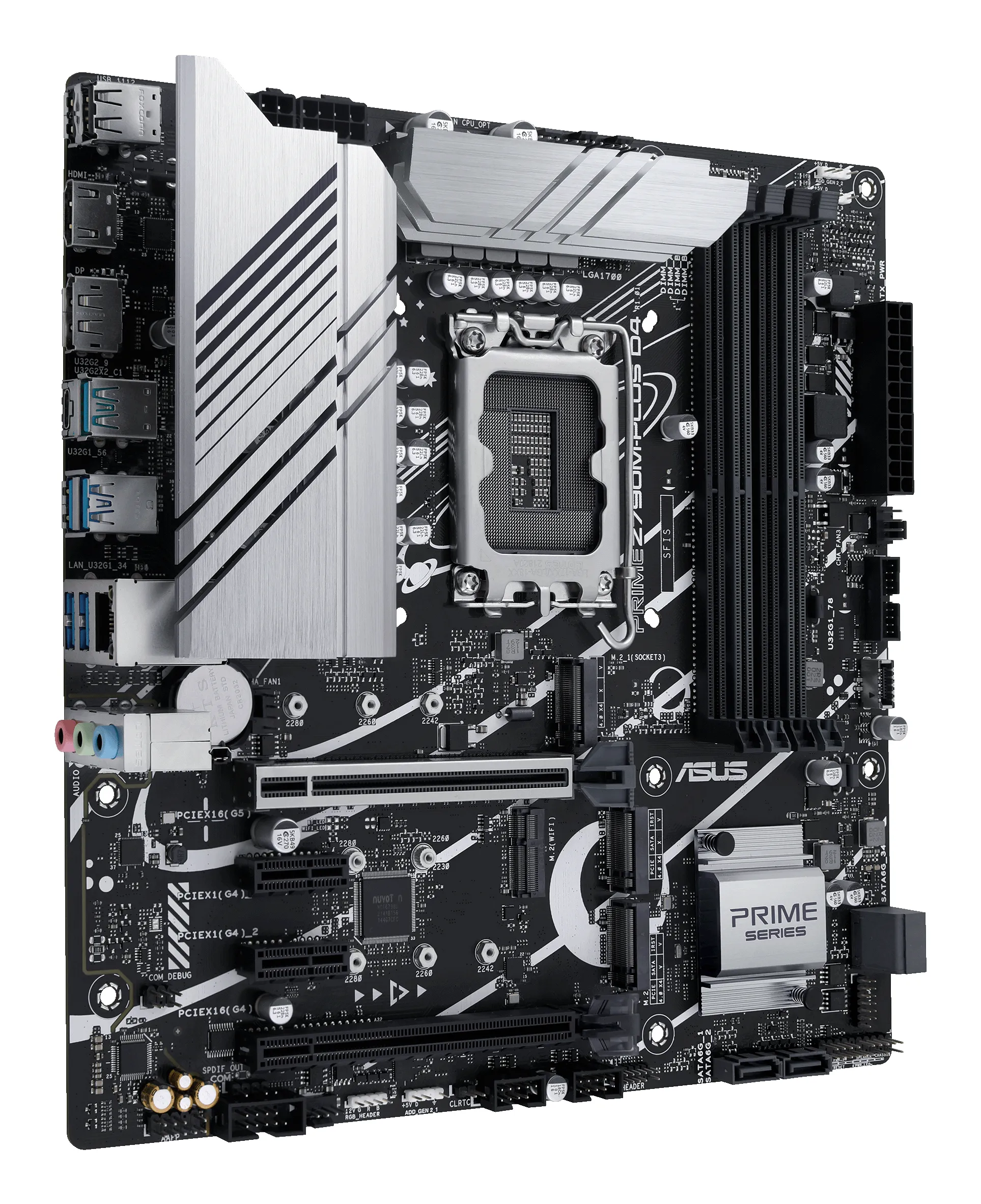 Asus PRIME Z790M-PLUS D4 mATX-emolevy