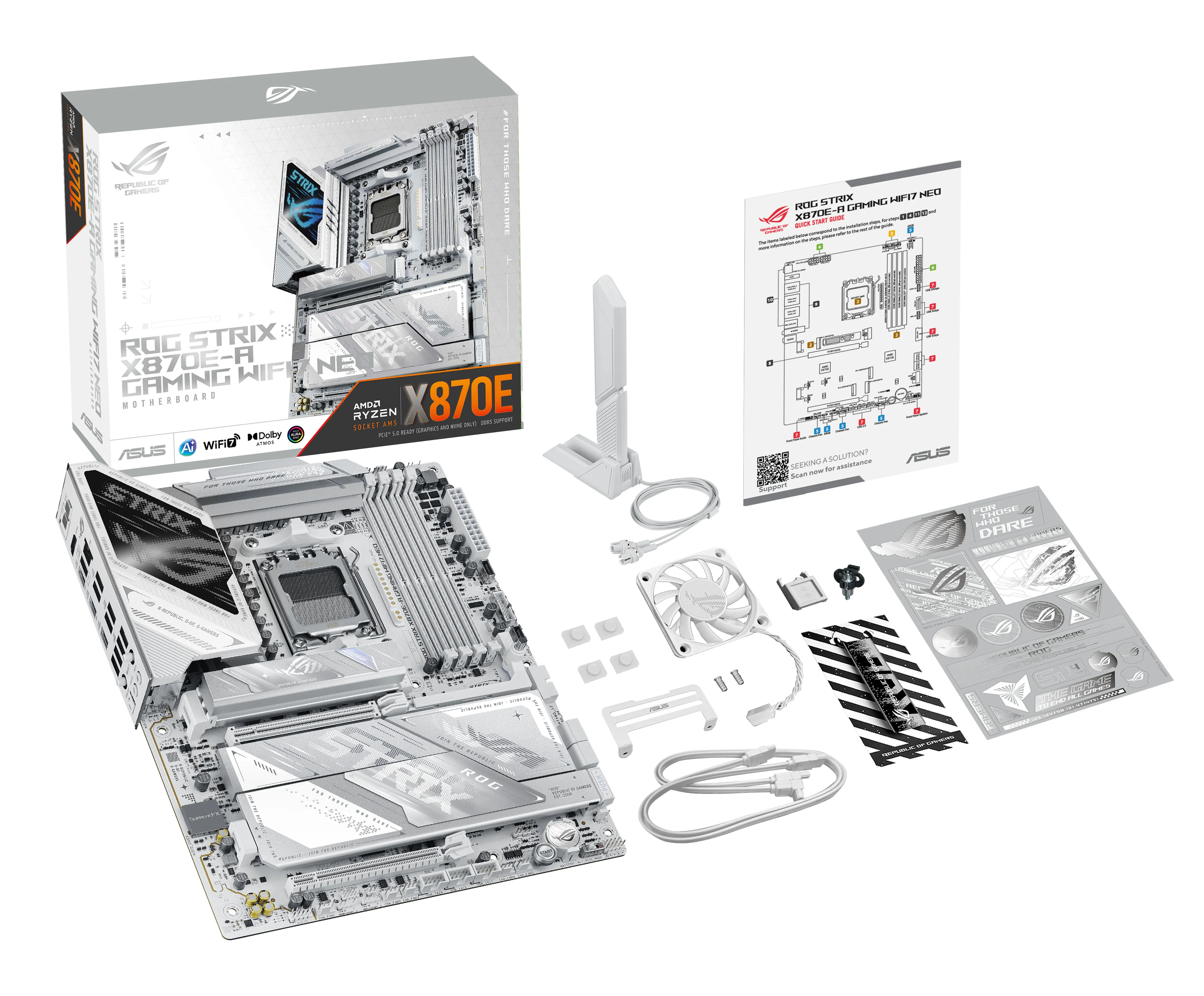 Asus X870E WiFi 7 AM5 ATX -emolevy