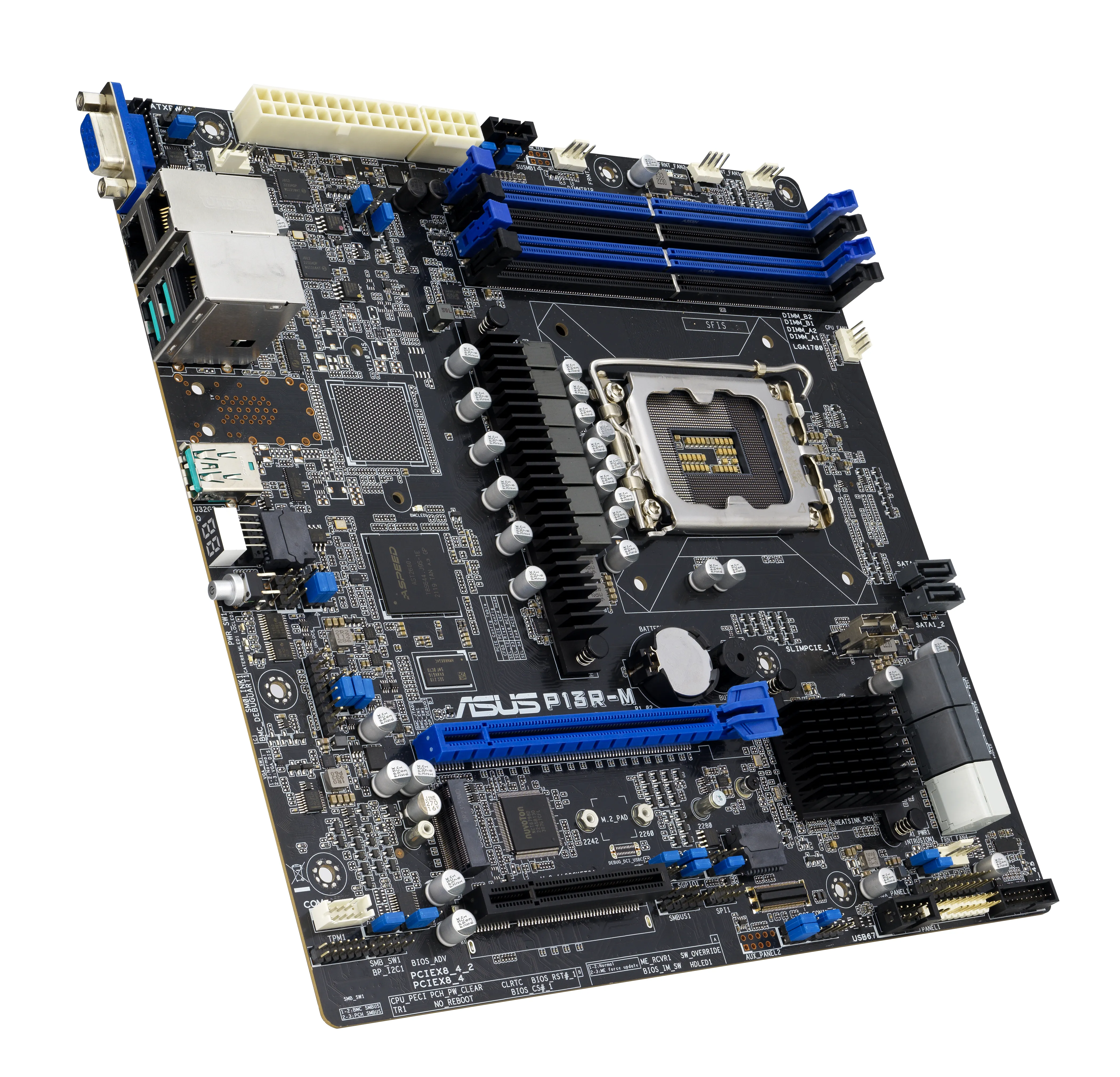 Asus P13R-M C262 DDR5 LGA 1700 mATX Motherboard