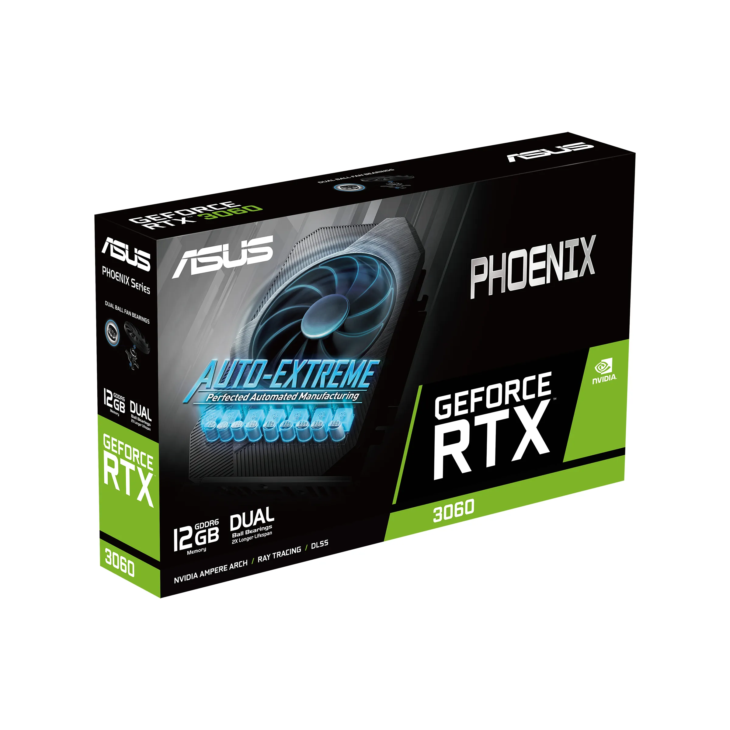 Asus GeForce RTX 3060 Phoenix V2 12 GB (LHR) - Grafikkort