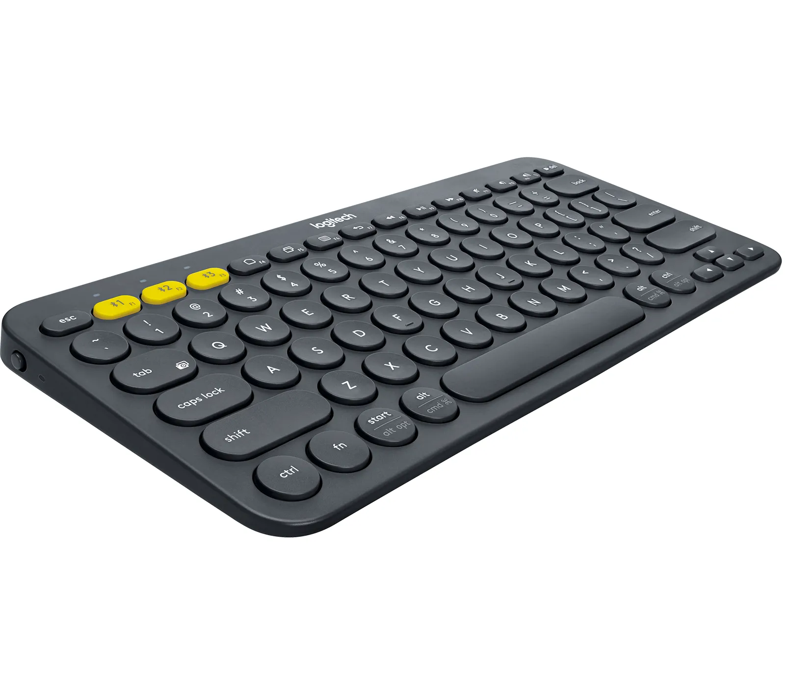 Logitech K380 Multi-Device Bluetooth -langaton n&auml;pp&auml;imist&ouml;, grafiitti