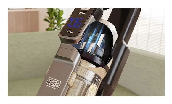BLACK+DECKER PowerSeries Premier BSV525BLP-QW 18V 2.5 Ah 0.65 L -varsi-imuri, musta