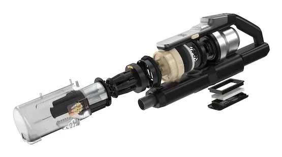 BLACK+DECKER PowerSeries Premier BSV525BLP-QW 18V 2.5 Ah 0.65 L -varsi-imuri, musta