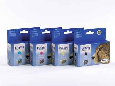 EPSON T0711 BLACK INK  CART. BL