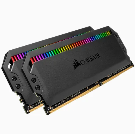 Corsair Dominator Platinum RGB 64GB DDR4 DIMM 3200MHz, 2x32GB, 1.35V, Black