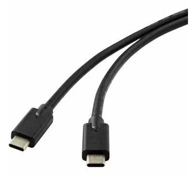 MicroConnect DOCKUSB3.2CC1 USB-C 3.2 Gen 2 cable, 100W, 1 m, Black