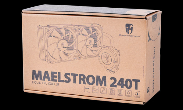 Deepcool Maelstrom 240T Blue - AiO CPU vattenkylare