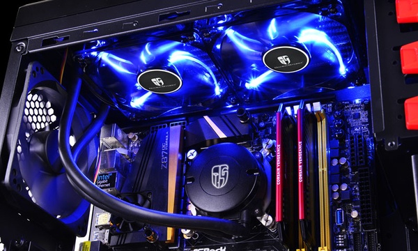 Deepcool Maelstrom 240T Blue - AiO CPU vattenkylare