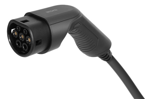 DELTACO e-Charge, cable type 2 - type 2, 1 phase, 32A, 5M - electric car charging cable