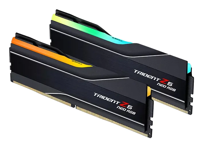 G.Skill 128GB (2 x 64 GB) DDR5 6000MHz CL32 1.40V Trident Z5 NEO RGB Black