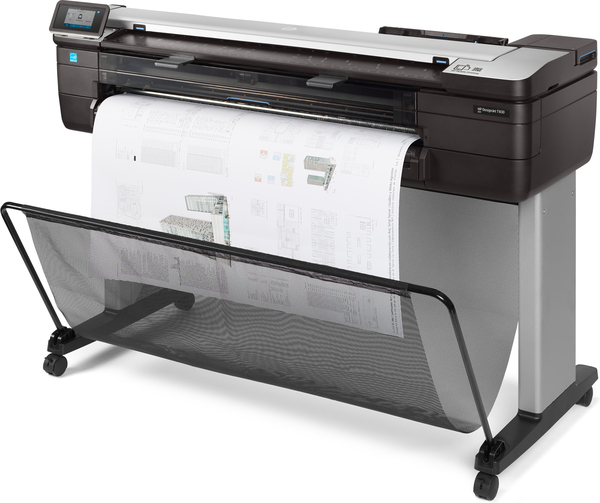 HP DesignJet T830 - 36" monitoimitulostin - v&auml;ri - mustesuihku - 914 x 2770 mm (alkuper&auml;inen) - Rulla (91,4 cm x 45,7 m), 914 x 1897 mm (media) - jopa 0.42 min/