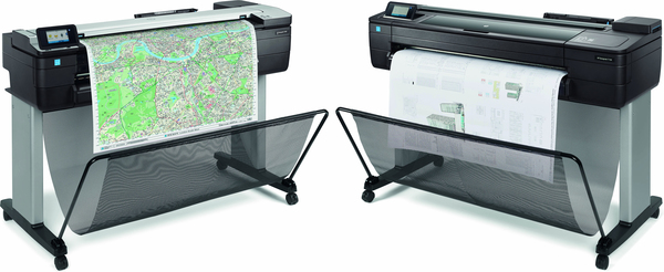 HP DesignJet T830 - 36" monitoimitulostin - v&auml;ri - mustesuihku - 914 x 2770 mm (alkuper&auml;inen) - Rulla (91,4 cm x 45,7 m), 914 x 1897 mm (media) - jopa 0.42 min/