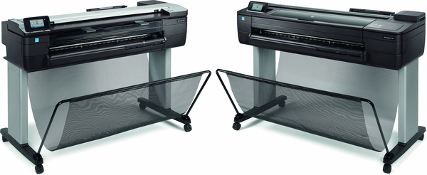 HP DesignJet T830 - 36" monitoimitulostin - v&auml;ri - mustesuihku - 914 x 2770 mm (alkuper&auml;inen) - Rulla (91,4 cm x 45,7 m), 914 x 1897 mm (media) - jopa 0.42 min/