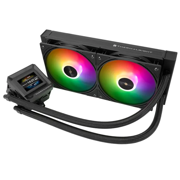 Thermalright Frozen Warframe 240 SE ARGB - CPU cooler, Black