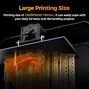 Creality HALOT-R6 130.56 x 82.62 x 160 mm - 3D-skrivare