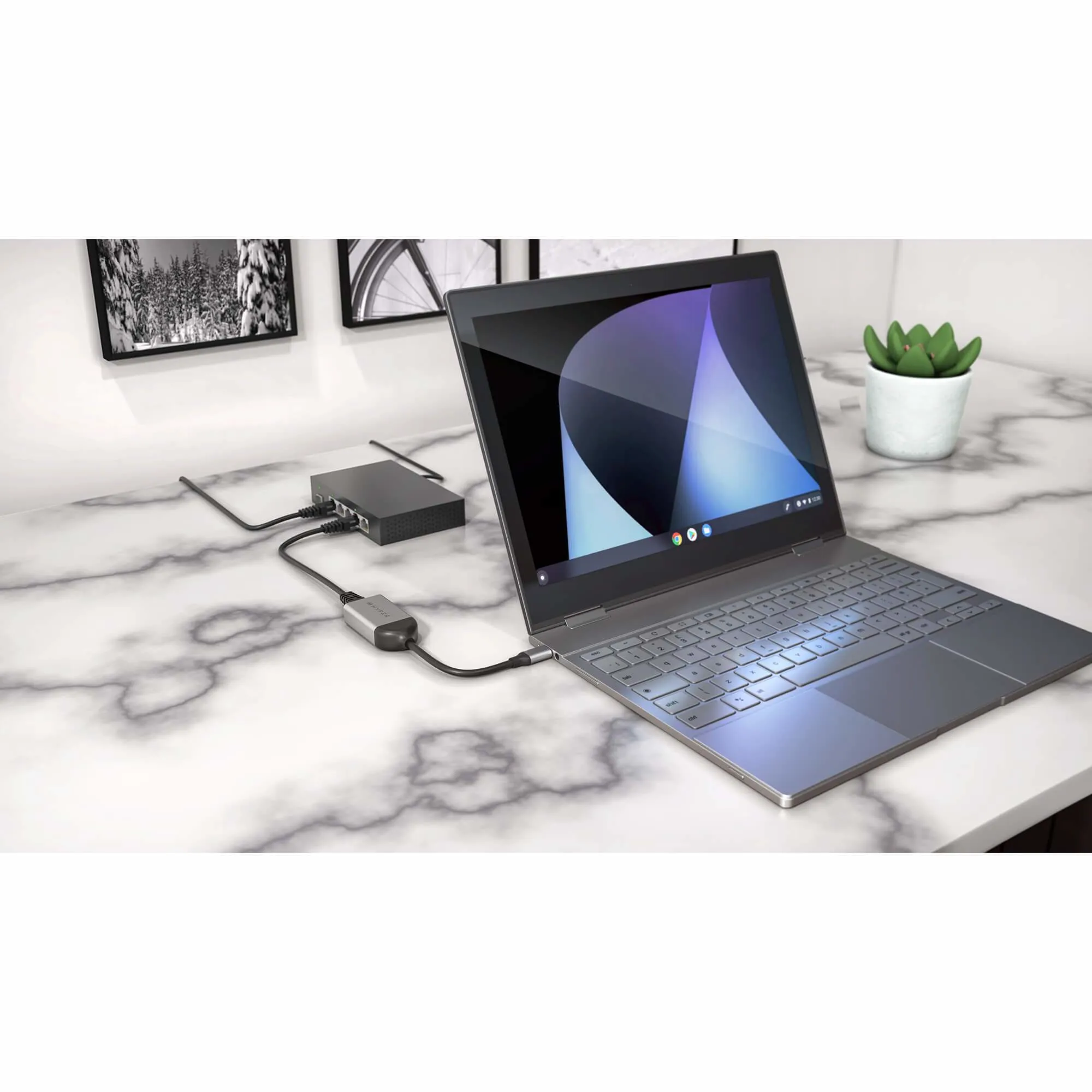 Hyper - HyperDrive USB-C to 2.5G Ethernet Adapter (WWCB)