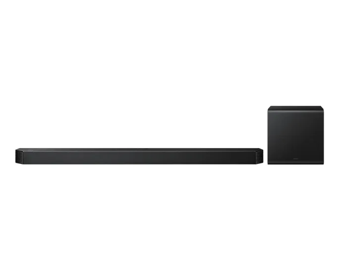 Samsung HW-Q800F 5.1.2 Dolby Atmos soundbar -&auml;&auml;nij&auml;rjestelm&auml;, langattomalla subwooferilla, musta