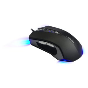 Maus USB Gaming grau/schwarz