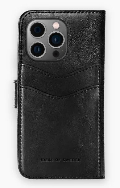 iDeal of Sweden Magnet Wallet, iPhone 14 Pro - Wallet Case, Black