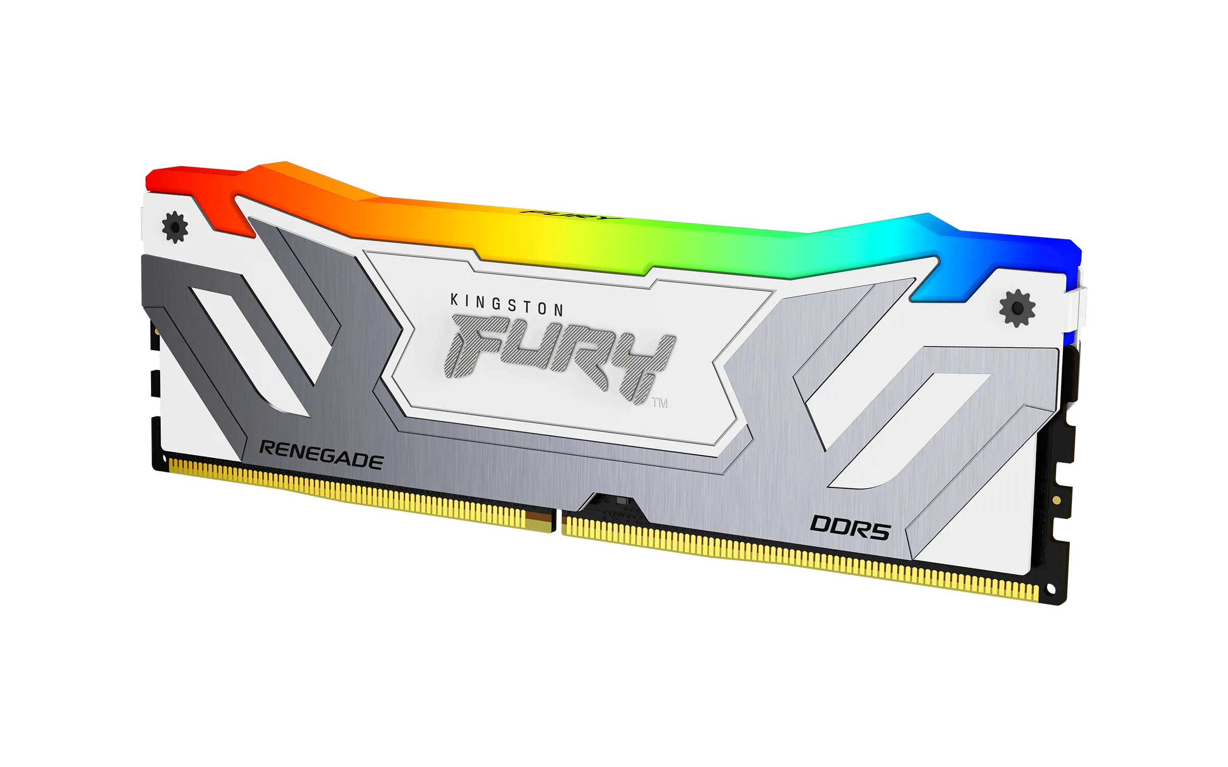 Kingston Fury Renegade RGB 48GB (2x24GB) 8400 MHz, CL40, DDR5 XMP - memory, white