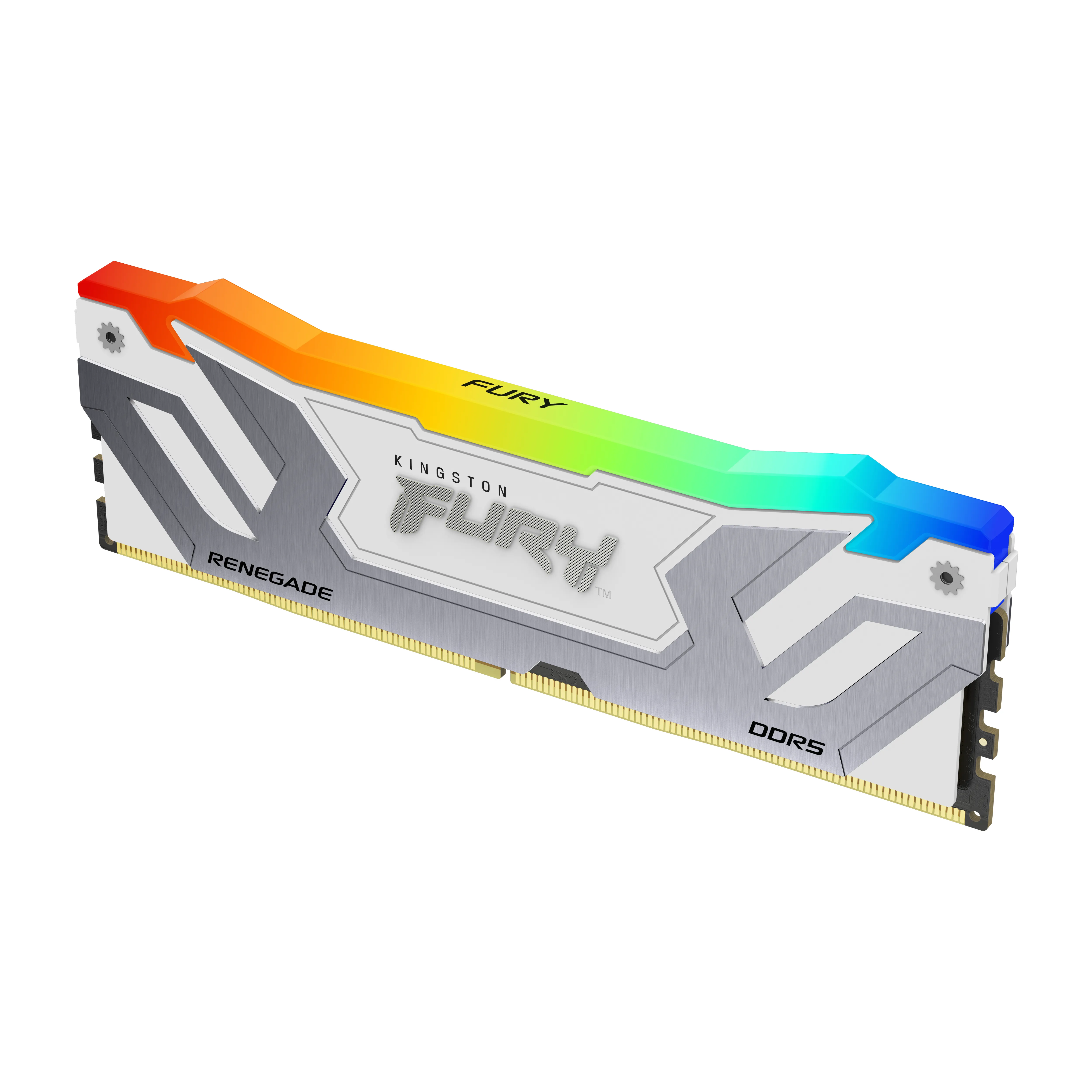 Kingston Fury Renegade RGB 48GB (2x24GB) 8400 MHz, CL40, DDR5 XMP - memory, white