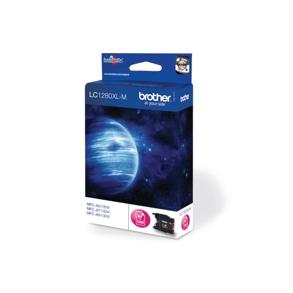 Brother LC1280XLM ink cartridge, Magenta