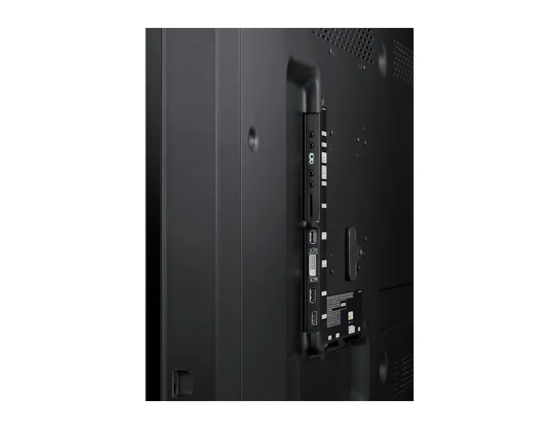 SAMSUNG DM48E 48inch Wide 16:9 Slim dir-LED 450nits Sp Bl VGA DVI 2xHDMI DP 1.2 in/out RS232 RJ45 SSSP Gen.3 (8GB) SD WiFi SBB-C PC