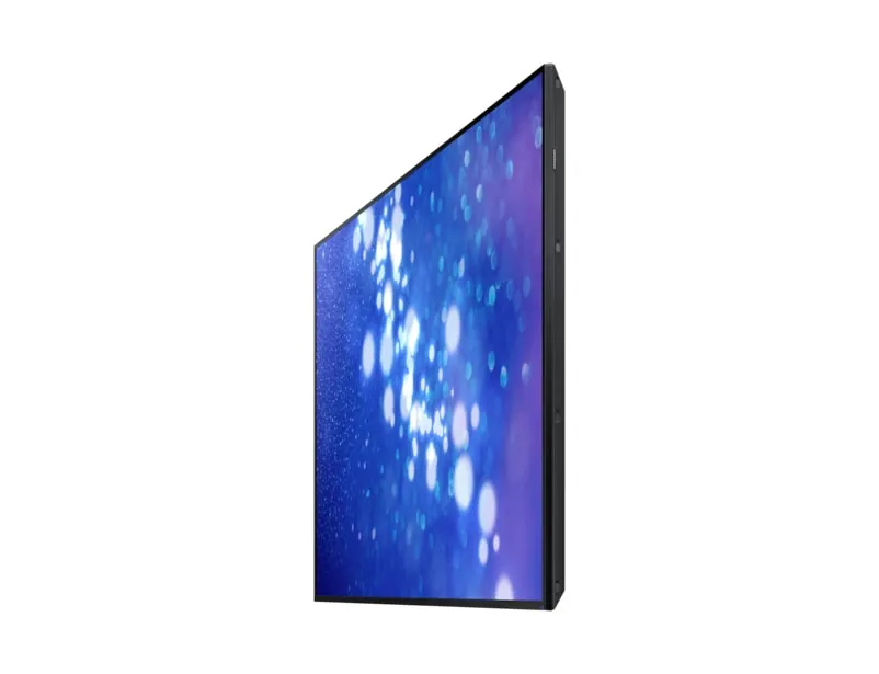 SAMSUNG DM48E 48inch Wide 16:9 Slim dir-LED 450nits Sp Bl VGA DVI 2xHDMI DP 1.2 in/out RS232 RJ45 SSSP Gen.3 (8GB) SD WiFi SBB-C PC
