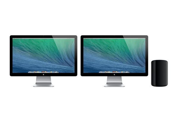 Apple Mac Pro Xeon E5 3.5 GHz/16 Gt/256 Gt/FirePro D500 Double GPU, MD878K/A