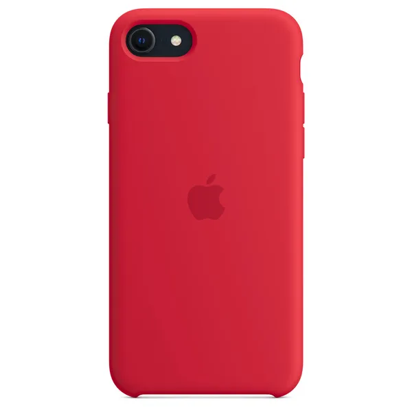 Apple iPhone SE -silikonikuori, Chalk (PRODUCT)RED