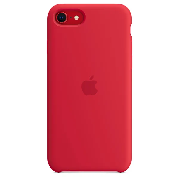 Apple iPhone SE -silikonikuori, Chalk (PRODUCT)RED