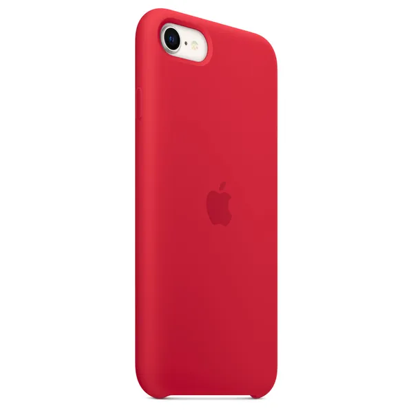 Apple iPhone SE -silikonikuori, Chalk (PRODUCT)RED