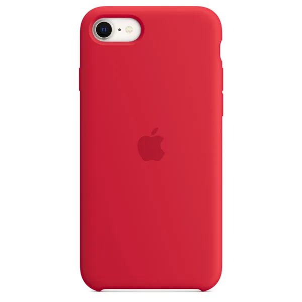 Apple iPhone SE -silikonikuori, Chalk (PRODUCT)RED