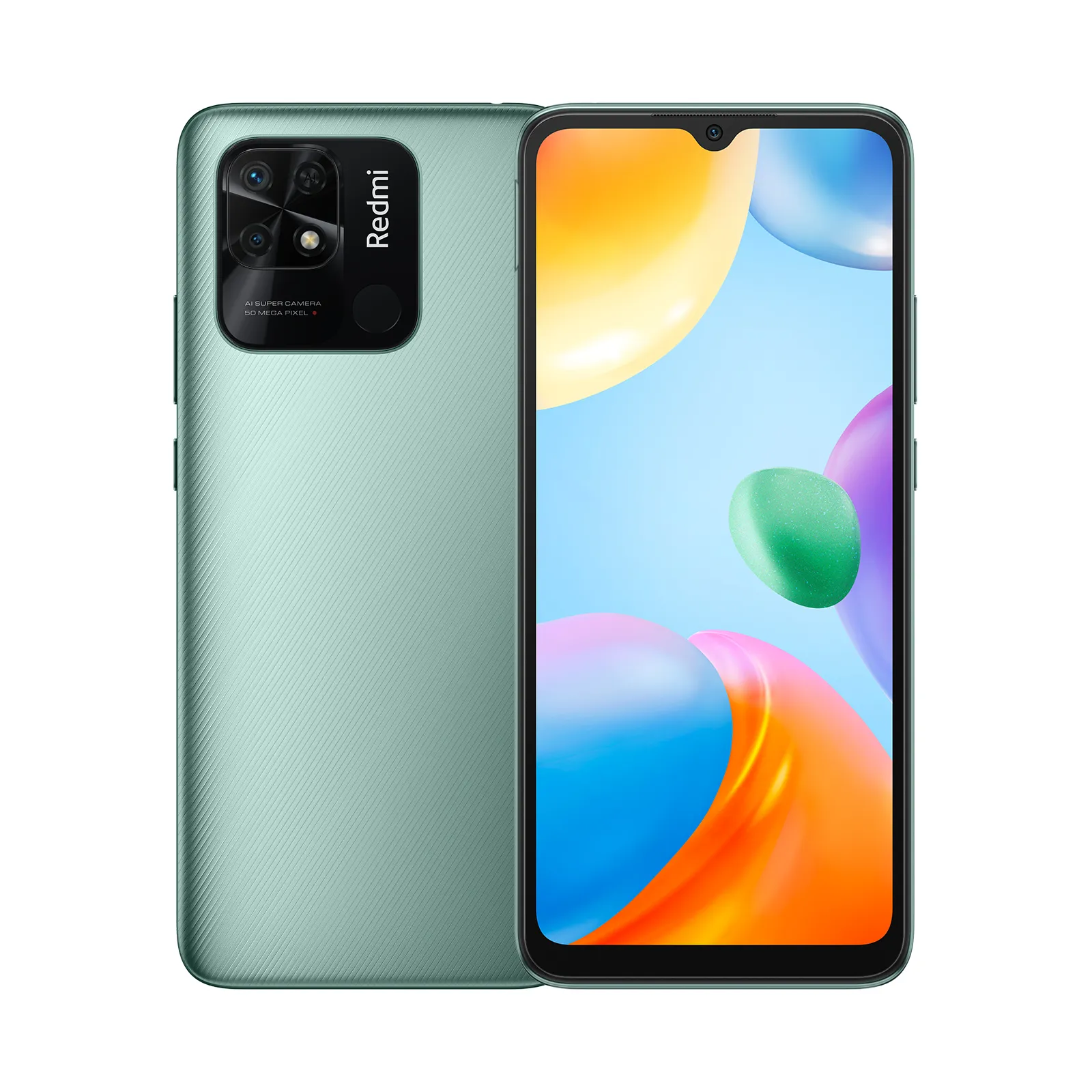 Xiaomi Redmi 10C 4/64 Gt -Android-puhelin, Vihre&auml;