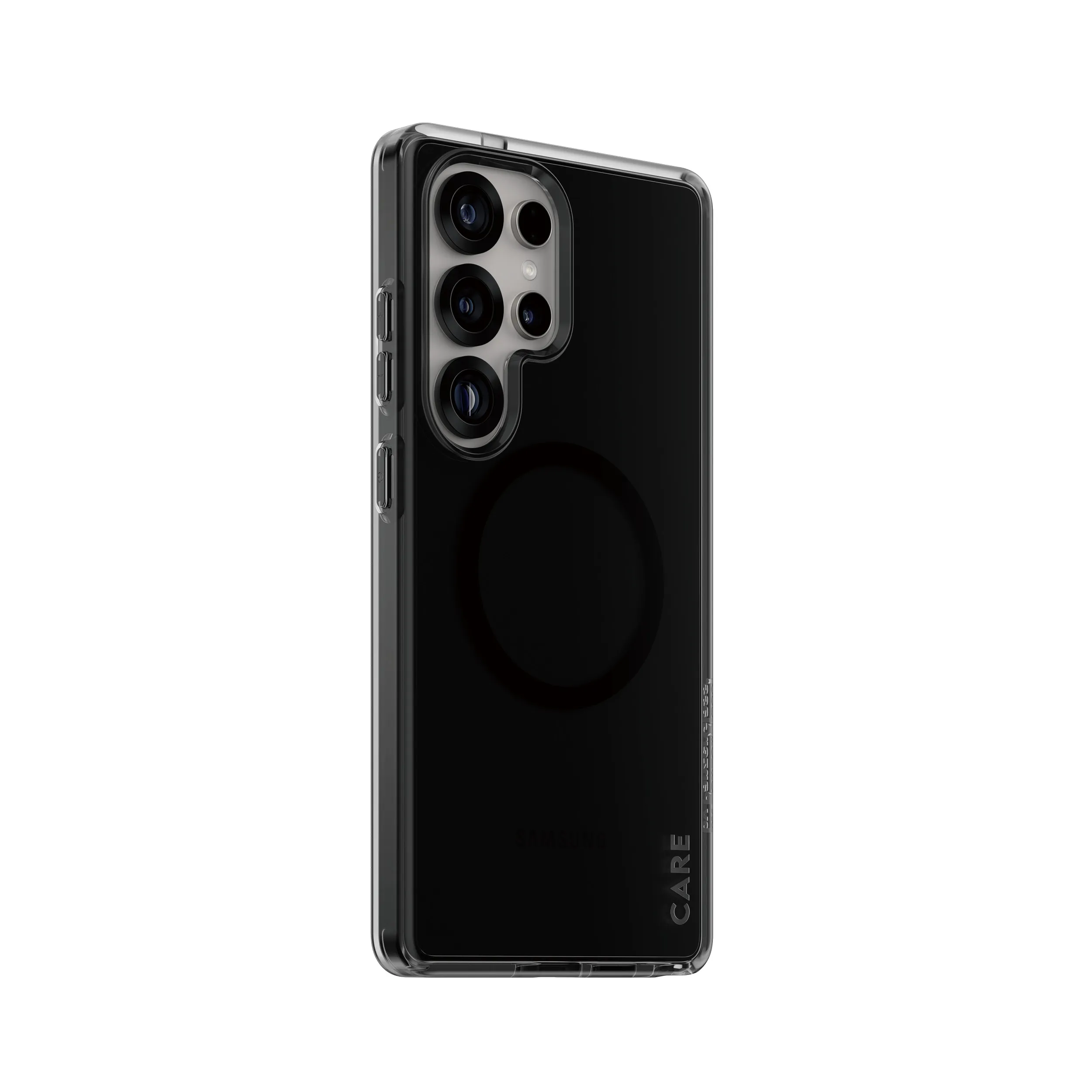 Care by PanzerGlass Galaxy S25 Ultra Urban Combat -suojakuori, Smokey, Qi Compatible
