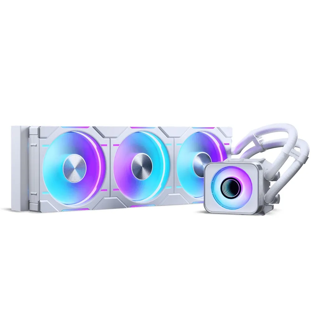 Phanteks Glacier One 420D30 DRGB AIO - liquid cooler, White
