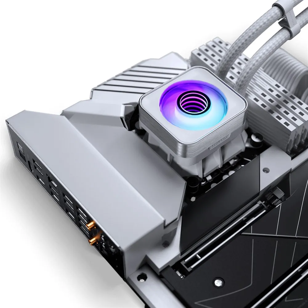 Phanteks Glacier One 420D30 DRGB AIO - liquid cooler, White