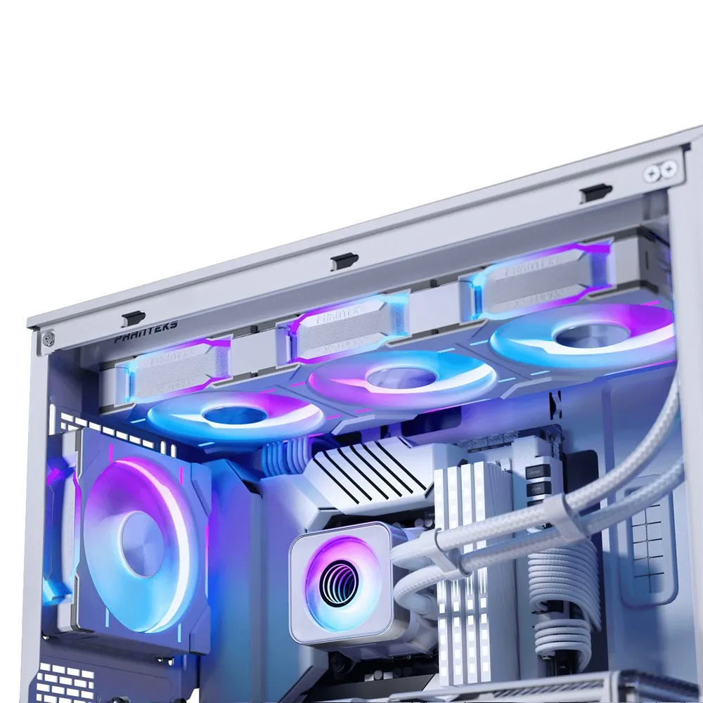Phanteks Glacier One 420D30 DRGB AIO - liquid cooler, White