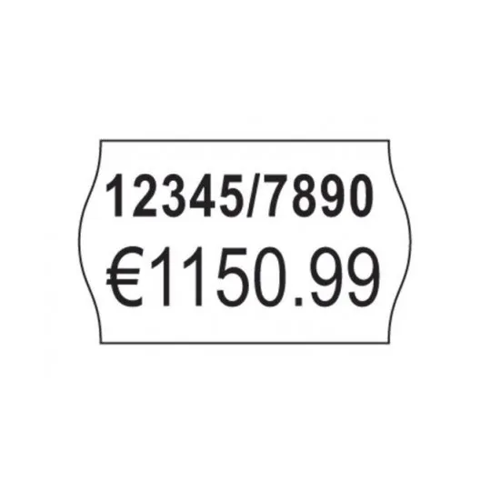 Avery 26x16 G2 - price tags, 10-rolls, white