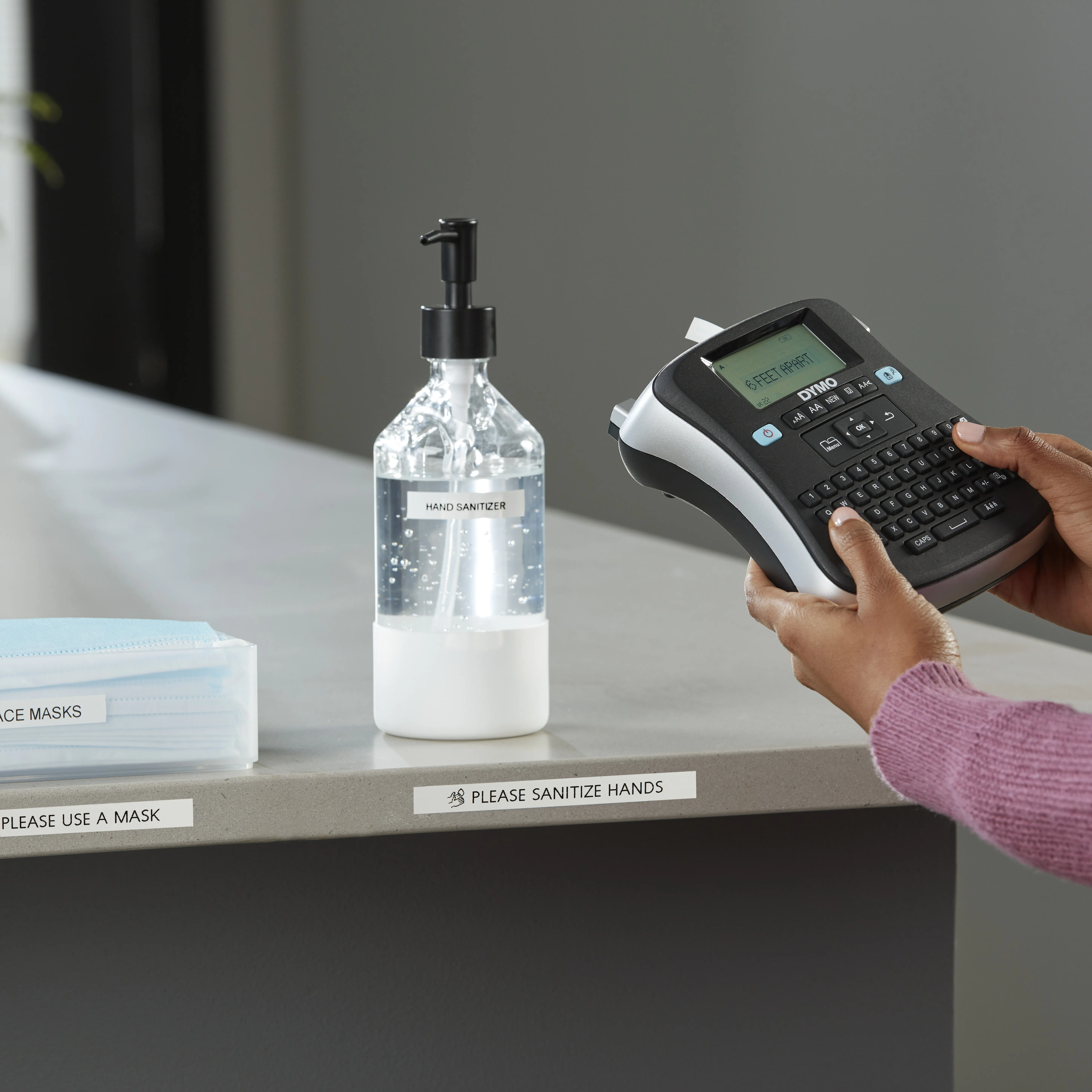 Dymo LabelManager 210D -tarrakirjoitin (QWERTZ)