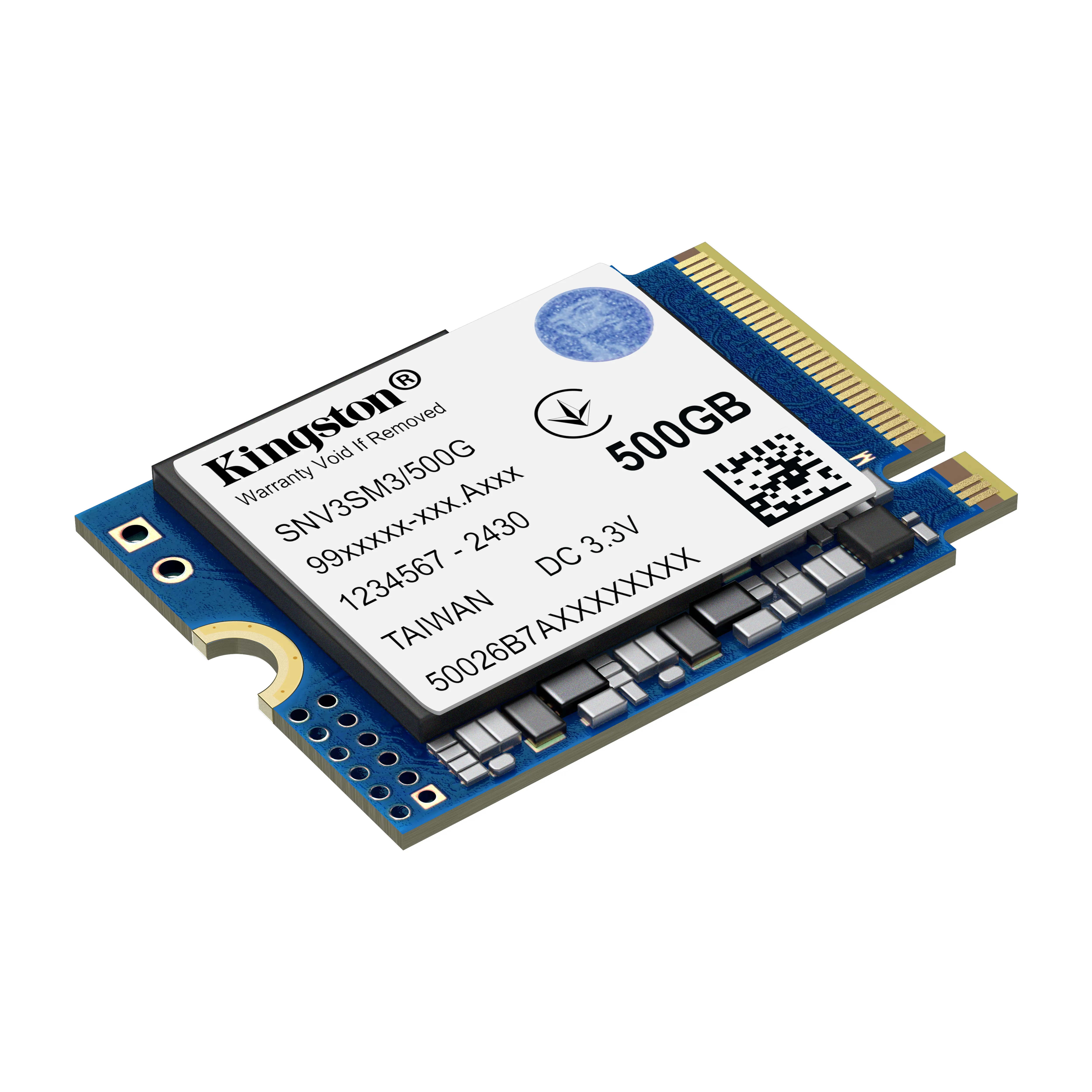 Kingston NV3 500GB, PCIe 4.0, M.2 2230 NVMe - SSD
