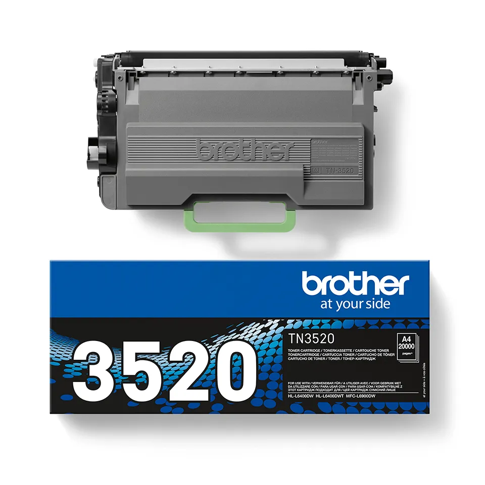 Brother TN-3520 toner cartridge, Black