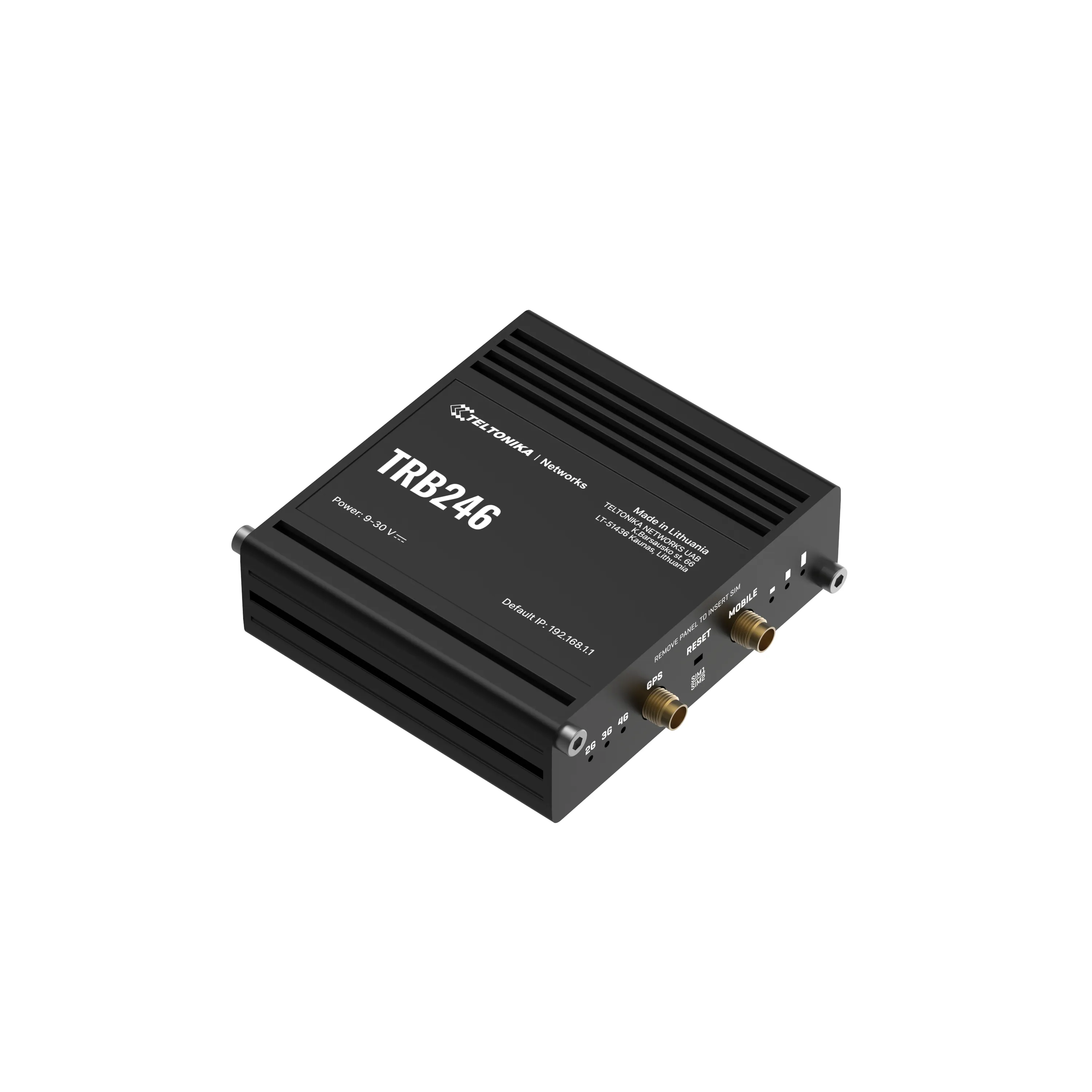 Teltonika TRB246 4G LTE - Industrial IoT Gateway, Black