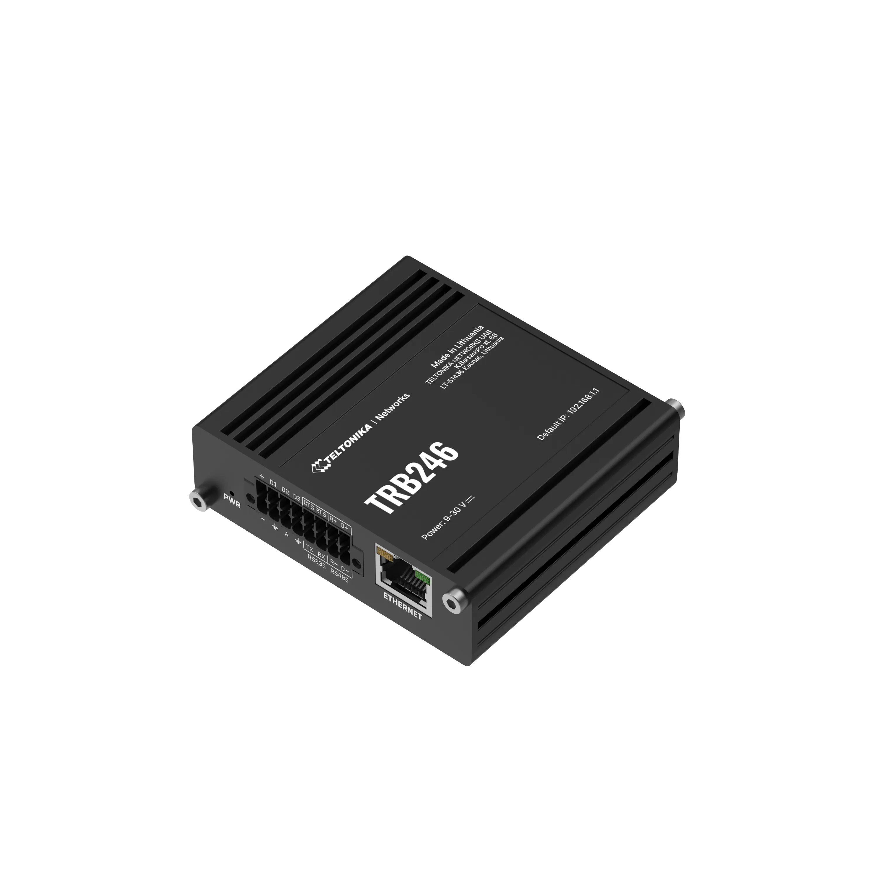Teltonika TRB246 4G LTE - Industrial IoT Gateway, Black