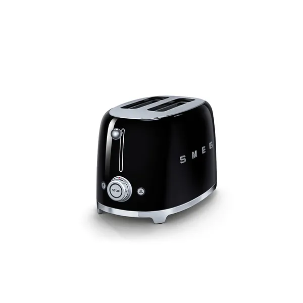Smeg TSF01BLEU - brödrost, 2 brödskivor, Svart
