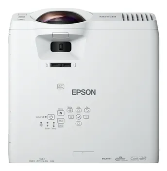 Epson EB-L210SW Short Throw 3LCD WXGA 4000 ANSI lm Laser Projector, White