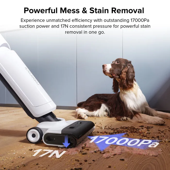 Roborock Flexi Lite -m&auml;rk&auml;-kuivaimuri, valkoinen