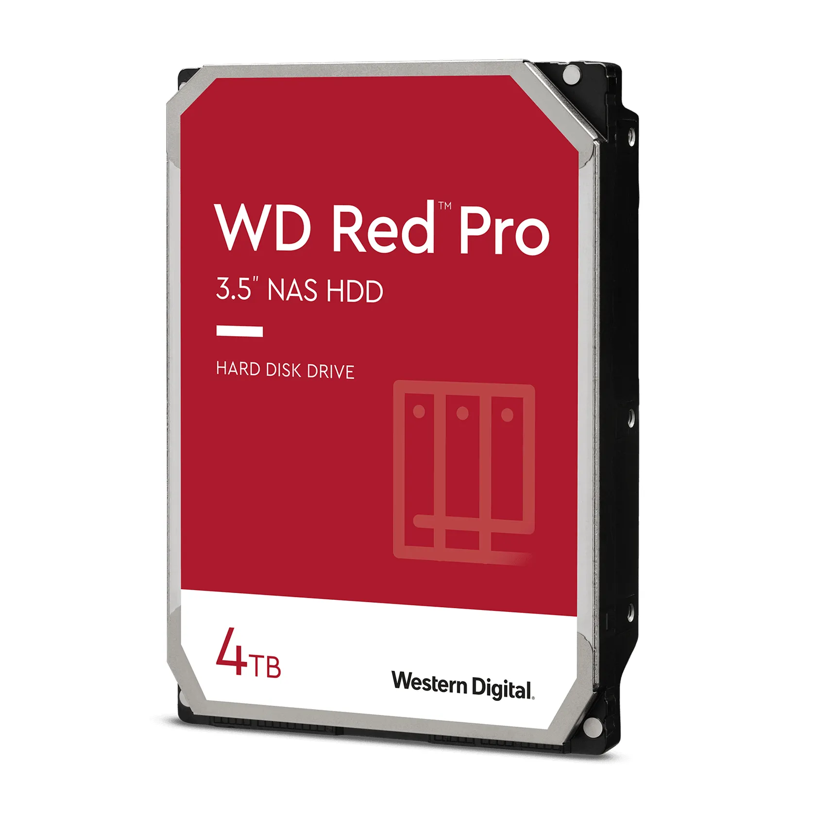 WD Red Pro 3.5", 4TB, 7200 RPM, 256 MB - hard drive (NAS)